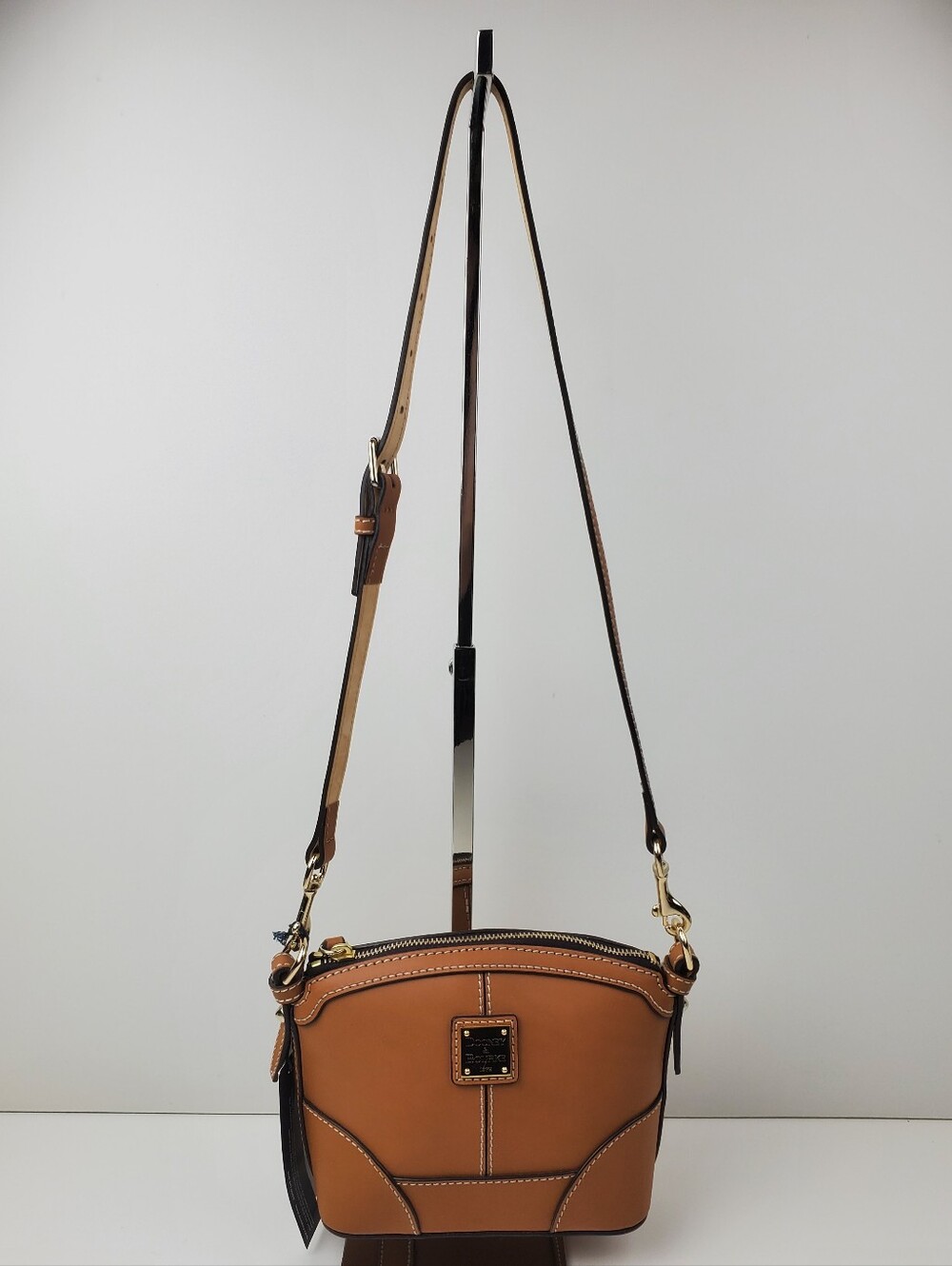 Dooney & Bourke Mini Doomed Shoulder Bag Natural Colorway Gold Hardware NWT